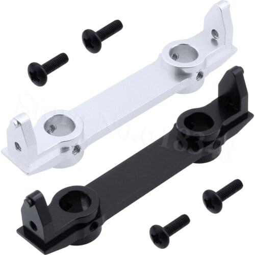 Metal Aluminum Front Bumper Mount Plate for 1/10 Axial SCX10 RC Rock Crawler Truck Hop Up 90022 90035 Upgrade Parts Replacement