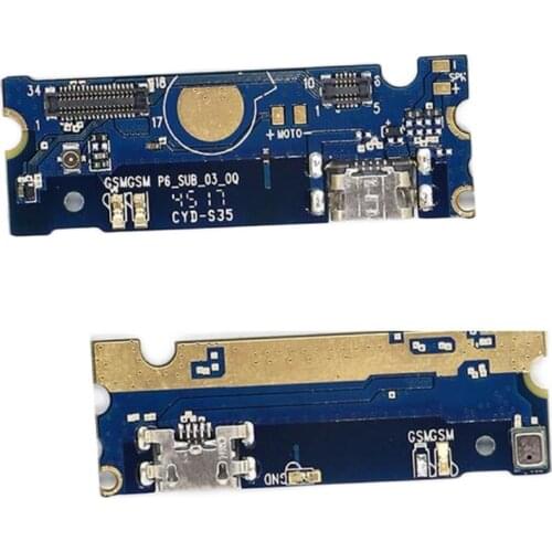 New Original Microphone & USB Charging Plug USB Slot Charger Port Connector Board Parts Micro Accessories For OUKITEL K3 Phone