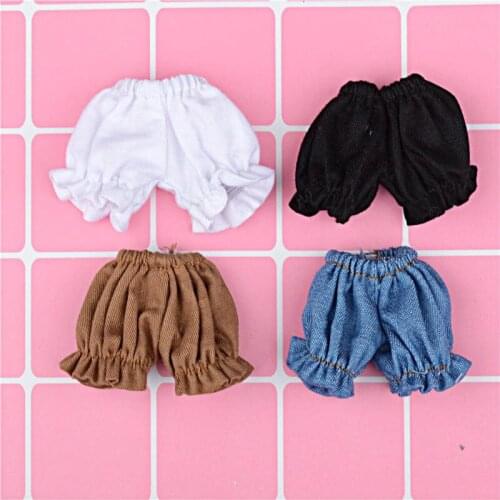 Obitsu 11 ob11 clothes Fashion wide leg shorts also fit for GSC clothes 1/12 bjd dolls our generation Doll accessories