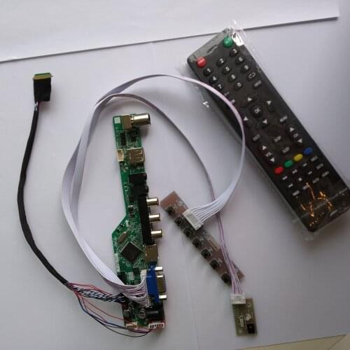 VGA AV LCD LED TV HDMI USB Controller driver Board display For LP156WH3-TLTA/LP156WH3-TLT1 1366X768 15.6" panel card