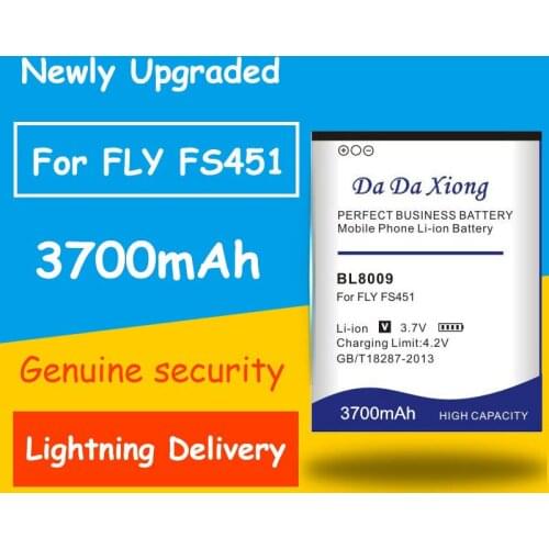 Genuine Security 3700mAh BL8009 Battery for Fly FS451 Nimbus 1 Lithium-ion polymer battery
