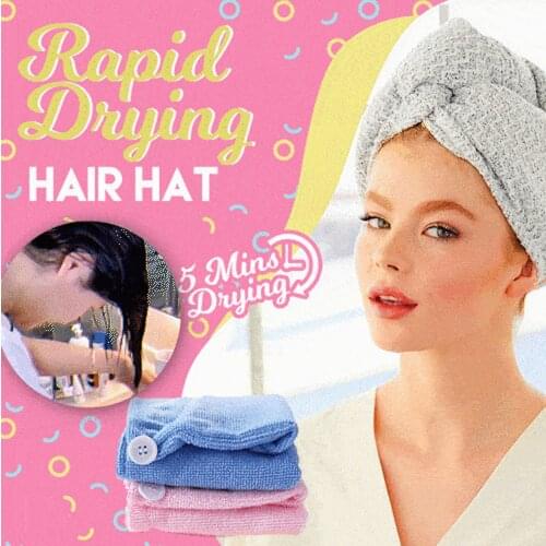 Microfiber Bath Towel Hair Dry Quick Drying Lady Bath Towel Soft Shower For Woman Man Turban Head Wrap Bathing Tools
