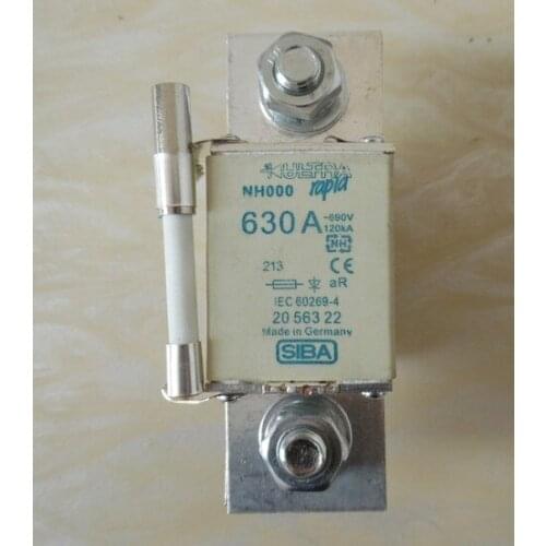 Fuses: NH000 630A 690V 120KA 2056322 2056320 aR / NH000 400A 450A 500A 560A 690V 120KA 2056320 2056322