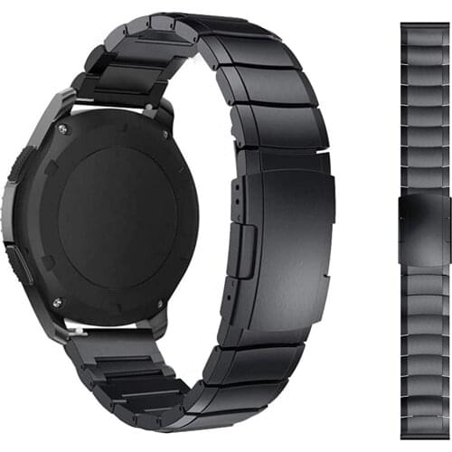 22mm Titanium metal strap for Samsung Galaxy watch/Huawei watch 3 GT2 46mm Stainless steel Titanium strap for Amazfit GTR 47mm