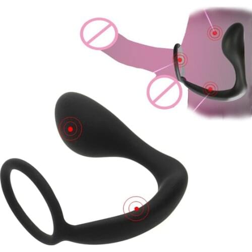 Silicone Male Prostate Massager Adult Sex Products Sex Toys for Men Dropshipping