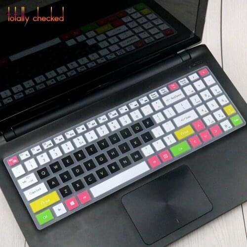 15.6 inch Silicone Keyboard Cover Protector For Lenovo Ideapad 100 15 100-15 100-15IBY