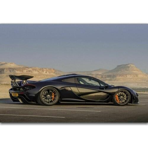 A112 P1 Super Racing Car Cool Scenery Vintage Wall Sticker Silk Poster Art Light Canvas Home Decoration