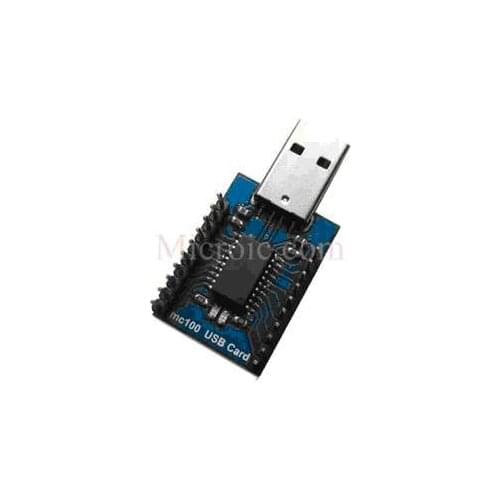 Free Shipping USB data MC100 acquisition card Control Module Read and write MCU IO pin Interface chip