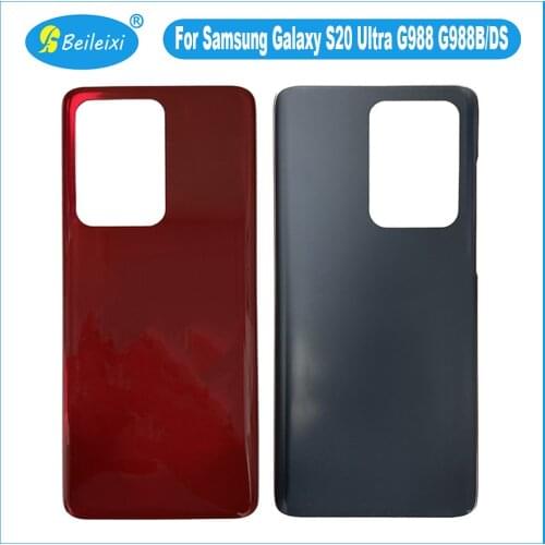 For Samsung Galaxy S20 Ultra S20 FE G988 G988B/DS G780F Battery Back Cover Glass Door Housing Protective Cover Replacement