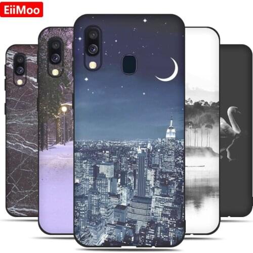 EiiMoo Case For Samsung Galaxy A40 Case Silicone TPU Cover Soft Phone Case For Samsung A40 Galaxy A 40 SM-A405F Back Cover Coque