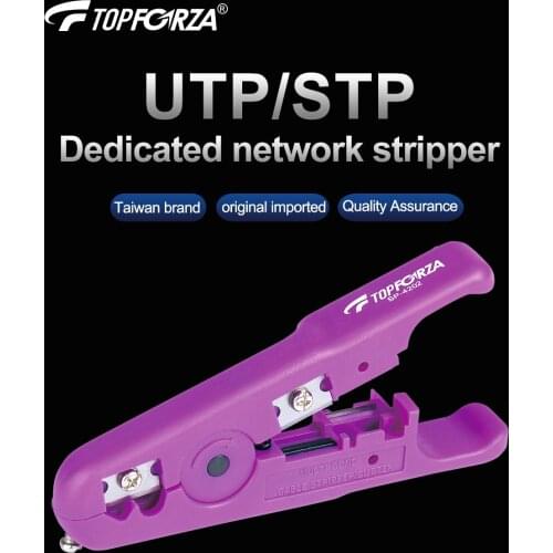 UTP/STP Network Cable Stripper Telephone Ethernet Wire Cable Stripping Cutter Tool