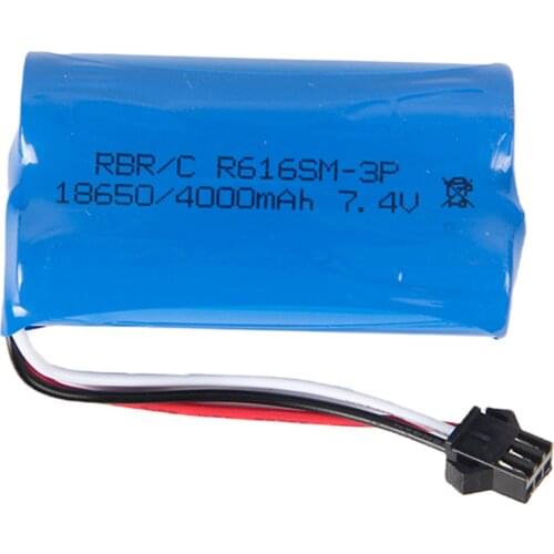 7.4V 1300mAh Lithium Polymer Battery for WPL B14 B24 B16 C24 Trucks Spare