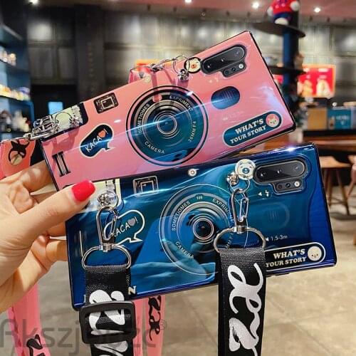 For Meizu Note 8 9 M15 15 Plus 16TH Plus Pro 7 V8 X8 7 Plus 3D Camera style soft tpu cover case coque with Lanyard