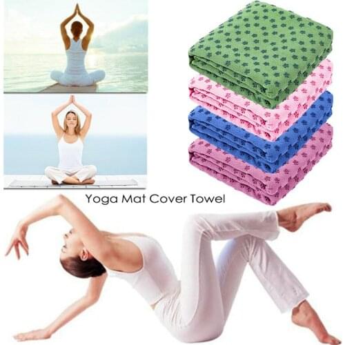 Yoga Blanket Mat Cover Towel Non Slip Thickening Gym Sports Fitness Exercise Picnic Towel Machine Washable Yoga Towel