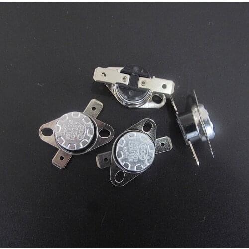 1Pcs KSD301 Thermostat Switch 40C 50C 70C 80C 100C DegC 10A NC Normally Close NO Normal Open Thermal Sensor Temperature Switches