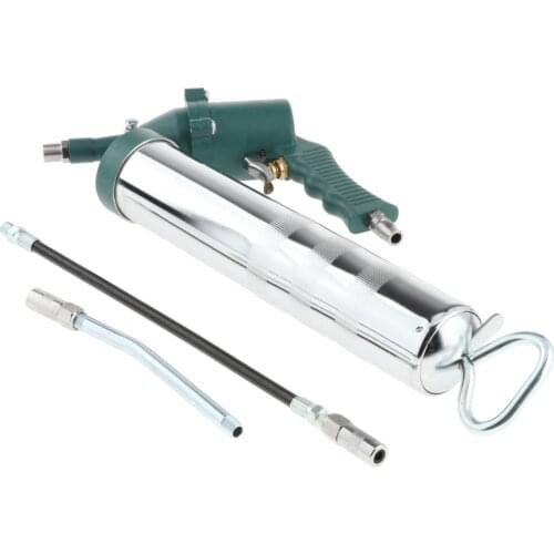 500cc Heavy Duty Air Pneumatic Grease Gun 1/4" NPT 14 Ounce Grease Cartridge