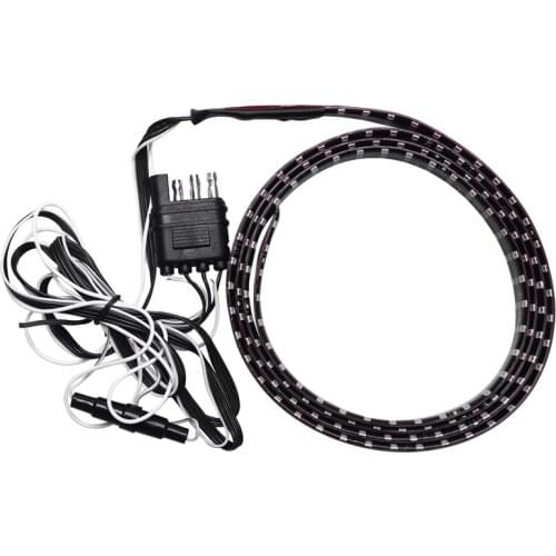 60 Inch Triple Row Truck Tailgate Led Strip Light Bar With Reverse Brake Turn Signal For Jeep Pickup Suv Dodge