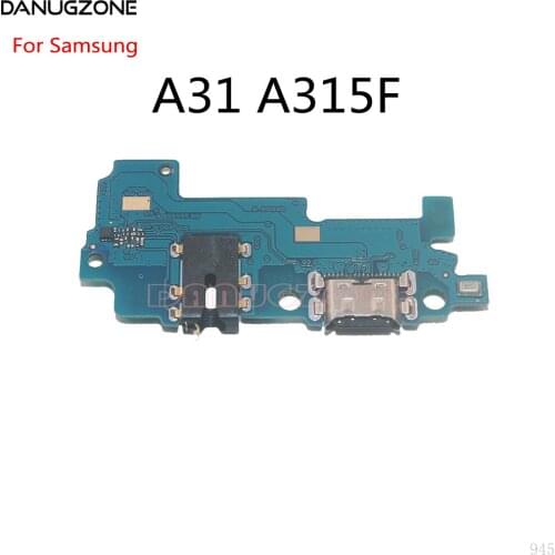 AAA Quality USB Charging Dock Port Socket Jack Plug Connector Charge Board Flex Cable For Samsung Galaxy A31 A315F SM-315F