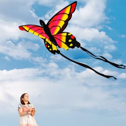 KITE for Kids and Adults Amazing Colorful Butterfly Kite for Outdoor Games and Activities Single Line Kite with Flying Tools