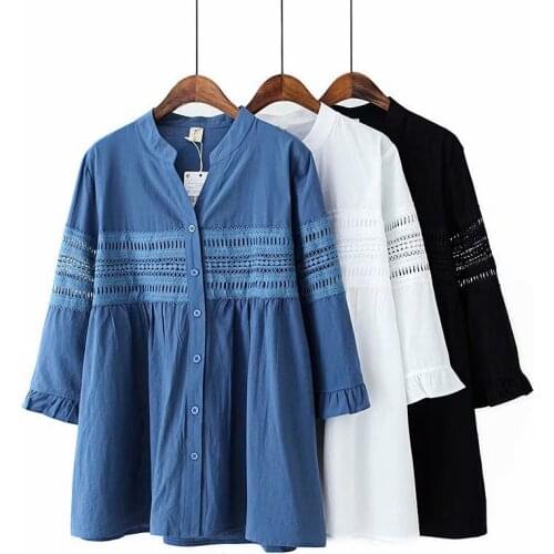 XLMJDZGS Blue Blouses