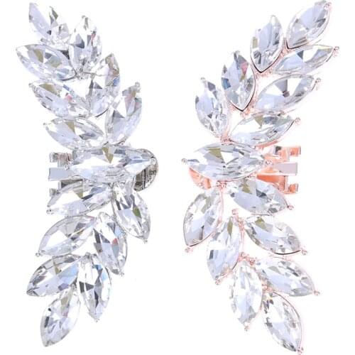 1pc Fashion Women Shoe Buckle Shoe Clip Rhinestone DIY Charms Women Wedding shoes Decorations