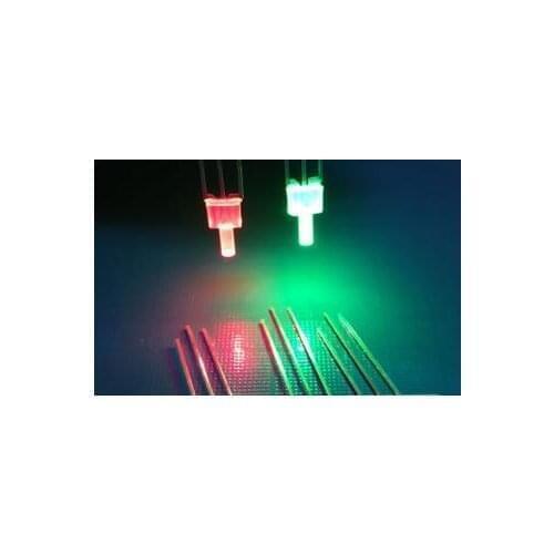 2mm 2x5 Cylinder Flat Top Red/Green Red/Blue 3Pin RGB 4Pin LED Lamp Light Super Bright Long Leg x 1000pcs Light Beads