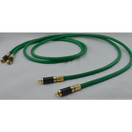 2328 Audio Cable RCA interconnect cable Analog Audio Interconnect with Carbon RCA Connector