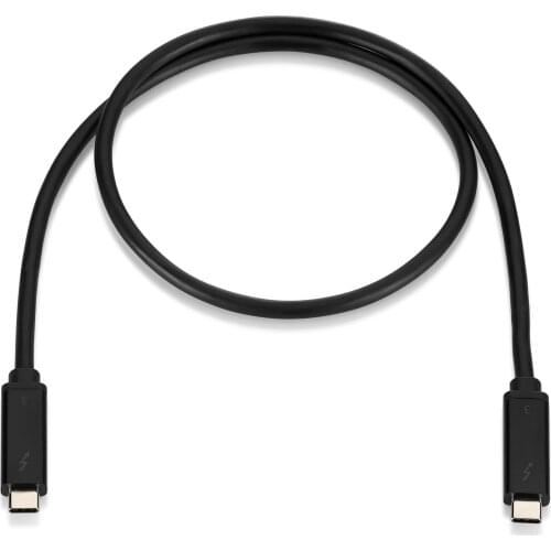 70cm Passive Thunderbolt 3 USB Type C to Type C 100W 40Gpbs Data Cable Support HP EliteBook ZBook ProBook MacBook MateBook