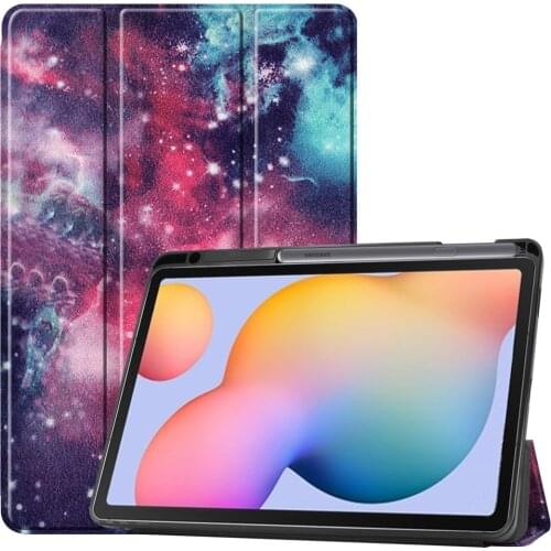 Case for Samsung Galaxy Tab S6 Lite 10.4 2020 SM-P610 SM-P615 Smart Cover with S Pen Holder for Samsung Galaxy Tab S6 Lite Case