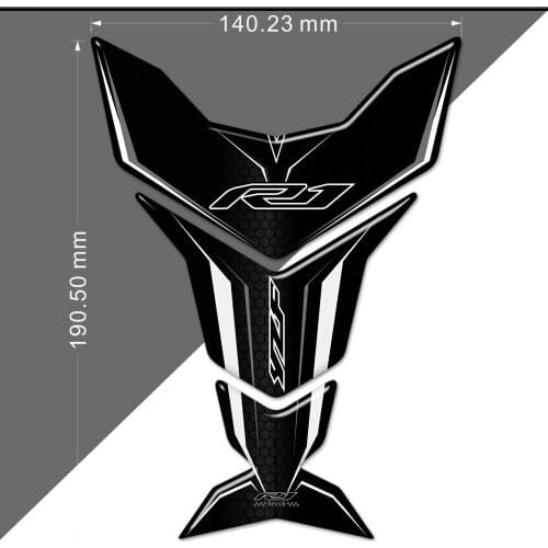 For YAMAHA YZF-R1 YZFR1 YZF R1 Tank Pad Stickers Decal Protector Fairing Emblem Badge Logo R1 Knee 2015 2016 2017 2018 2019 2020