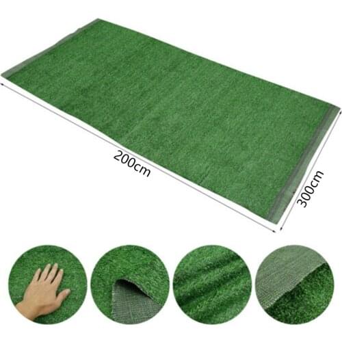 Artificial Grass Carpet Green Fake Synthetic Garden Landscape Lawn Mat Turf Artificial Lawn For DIY Micro Landscaping