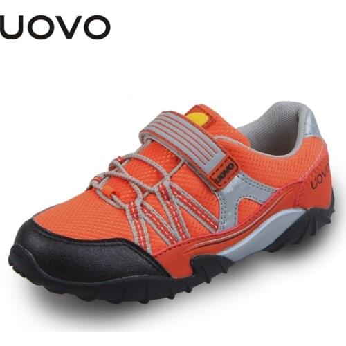 UOVO New Children Shoes For Boys Running Kids Sneakers Boys Breathable Soft Sport Shoes