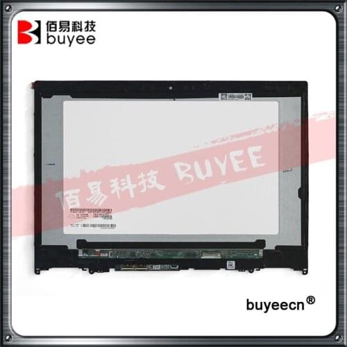 Original New 14 Inch Touch Screen LP140WF7 SP B1 For LENOVO YOGA 520 14 IKB 14 LCD Digitizer Assembly with Bezel Replacement