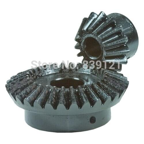 Precision bevel gear 1:2 ratio /0.5Model 35 and 70tooth bevel gear transmission / 90 degrees 0.5model