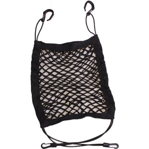 Run East automobile front seat storage block net Pocket General double Net bag storage bag R-2091