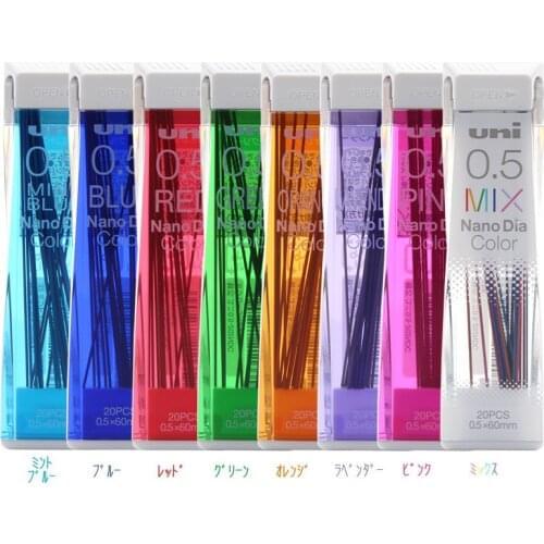 Uni Nano Dia 202NDC Pencil Leads Refill for Mechanical Pencil 0.5 mm 0.7 mm Japan