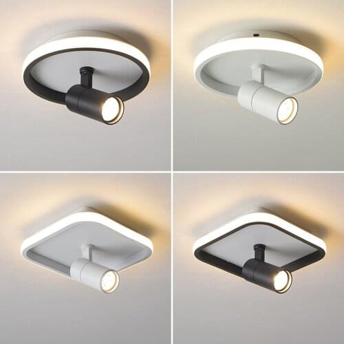 Aisle Lights, Corridor Entrance, Led Ceiling Lights, Simple and Modern, Rotatable Spotlights, Cloakroom Porch Decoration Lightin