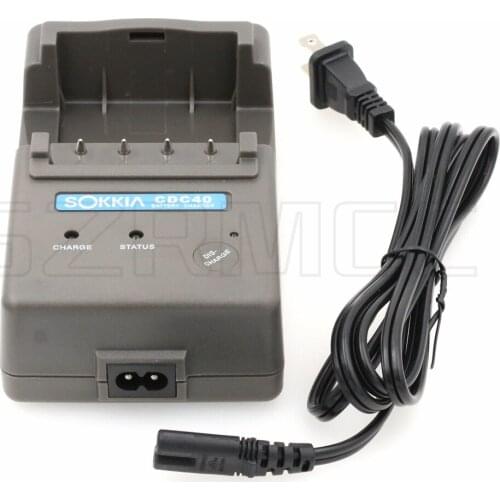 Sokkia SET-2100 Total Station Battery Charger CDC40 for SOKKIA BDC35 BDC35A BDC25B Batteries