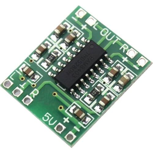 100PCS PAM8403 Super Mini Digital Amplifier Board 2 x 3W Cl D Digital Amplifier Board Efficient 2.5 to 5V USB Power Supply