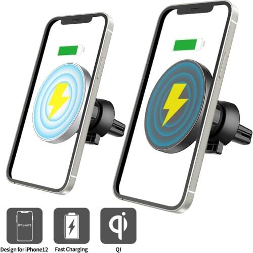 15W Car Wireless Charger For iPhone 12 11 Pro Max XS XR X 8 Plus Car Gravity Mount For Samsung Note 20 Ultra Charge Phone Holder
