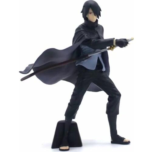 16cm Anime Naruto New Era Boren Ichiban Reward Uchiha Sasuke Action Humanoid Ornaments Toys Models Childrens Gifts Collectibles
