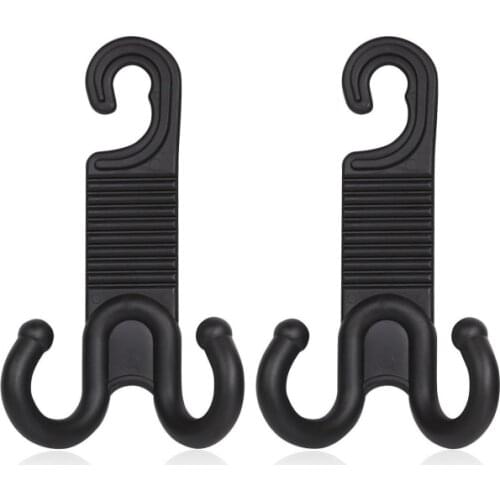 2pcs Auto Seat Back Hook Cargo Organizer Trunk Bag Holder Hanger Car Universal Headrest Luggage Hook Claw Shape car accessories