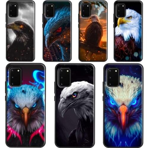 Eagle Hawk Bird Animal Cover Case For Samsung Galaxy S20 FE S21 Ultra Note 20 Note 10 Plus S10e S8 S9 S10 Plus