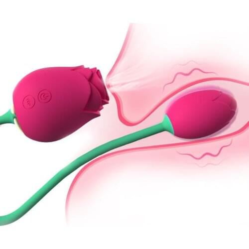 Flower Stimulator Dildo Vibrator Vagina Massager G Spot Finger Rose Love Egg Vibrator Sex Toys For Women Adult Femal Sex Shop