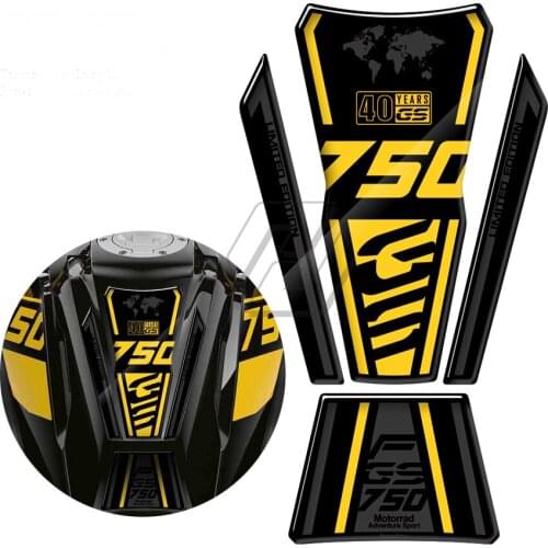For BMW Motorrad F750GS F850GS 2020-2022 40 Year Motorcycle Gas Tank Pad Protector