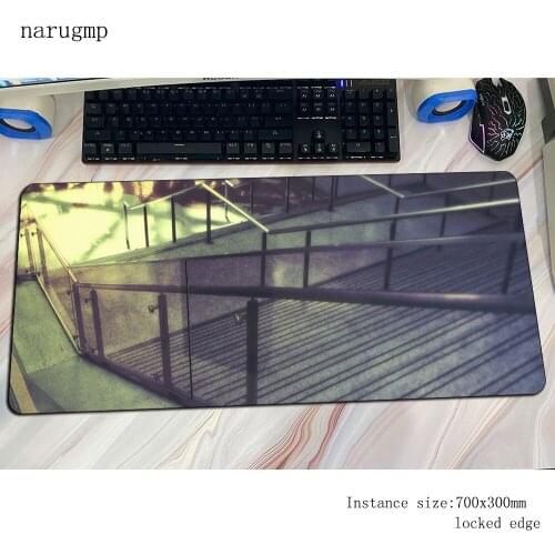 Stairs padmouse HD print gaming mousepad game 700x300mm mouse pad gamer computer desk Halloween Gift mat notbook mousemat pc