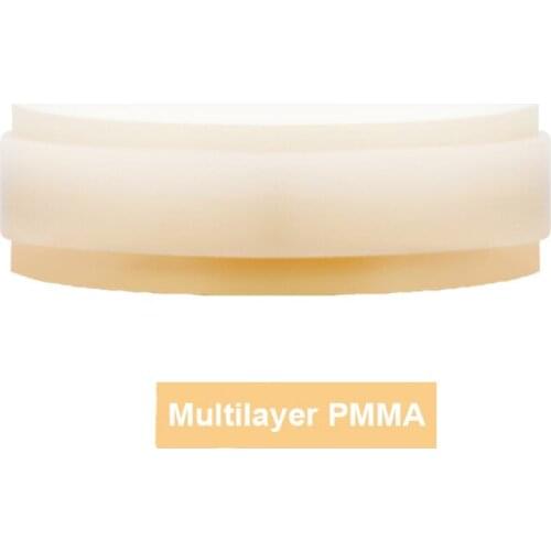 Dental labs materials multilayer pmma blank for full denture 20 color selection by the DHL shipment