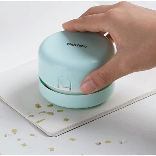 Mini Desktop Wireless Paper Dust Vacuum Cleaner Household Small Portable Eraser Crumbs Cleaner