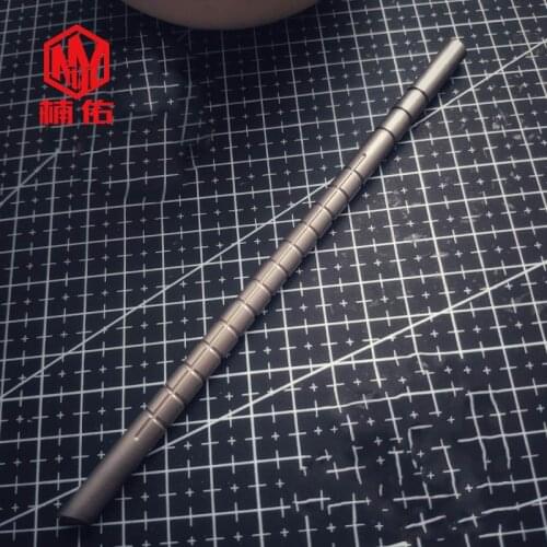 Titanium Alloy Bubble Tea Milkshake Straws Reusable Mechanical Beauty Outdoor Camping Kitchen