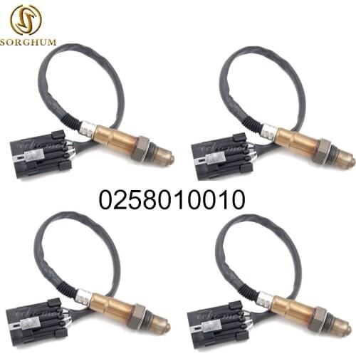 New 4PCS Front Lambda O2 Oxygen Sensor for Chery Fulwin 2 II 0258010010 0 258 010 010
